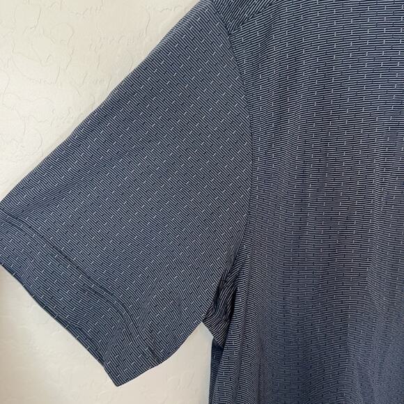 Cutter and Buck Dash Polo Golf Casual Shirt Blue Gray NEW Size L - Picture 6 of 9